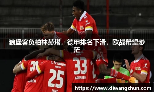 狼堡客负柏林赫塔，德甲排名下滑，欧战希望渺茫